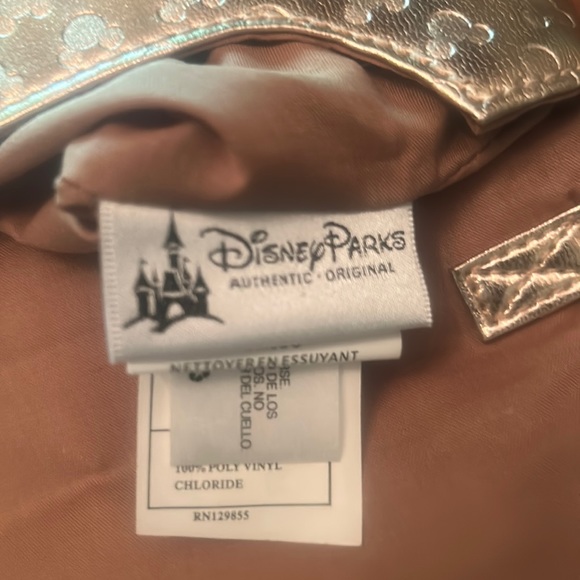 Disney Parks Mickey Mouse Rose Gold Shoulderbag/Clutch - Picture 10 of 11